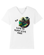 SUMMER VIBE - V9 Tricou mânecă scurtă guler V Bărbat Presenter