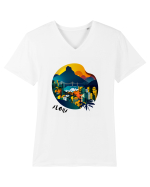 ALOHA - V1 Tricou mânecă scurtă guler V Bărbat Presenter