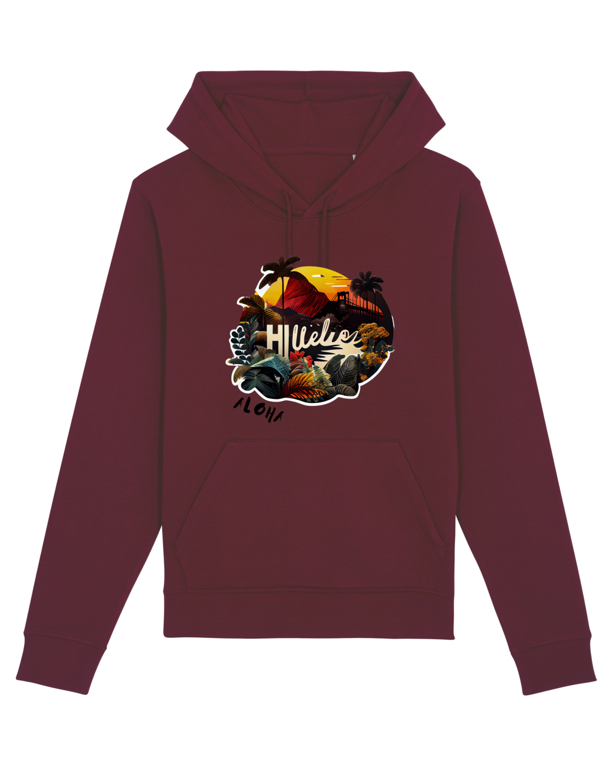 Hanorac Unisex Drummer Burgundy