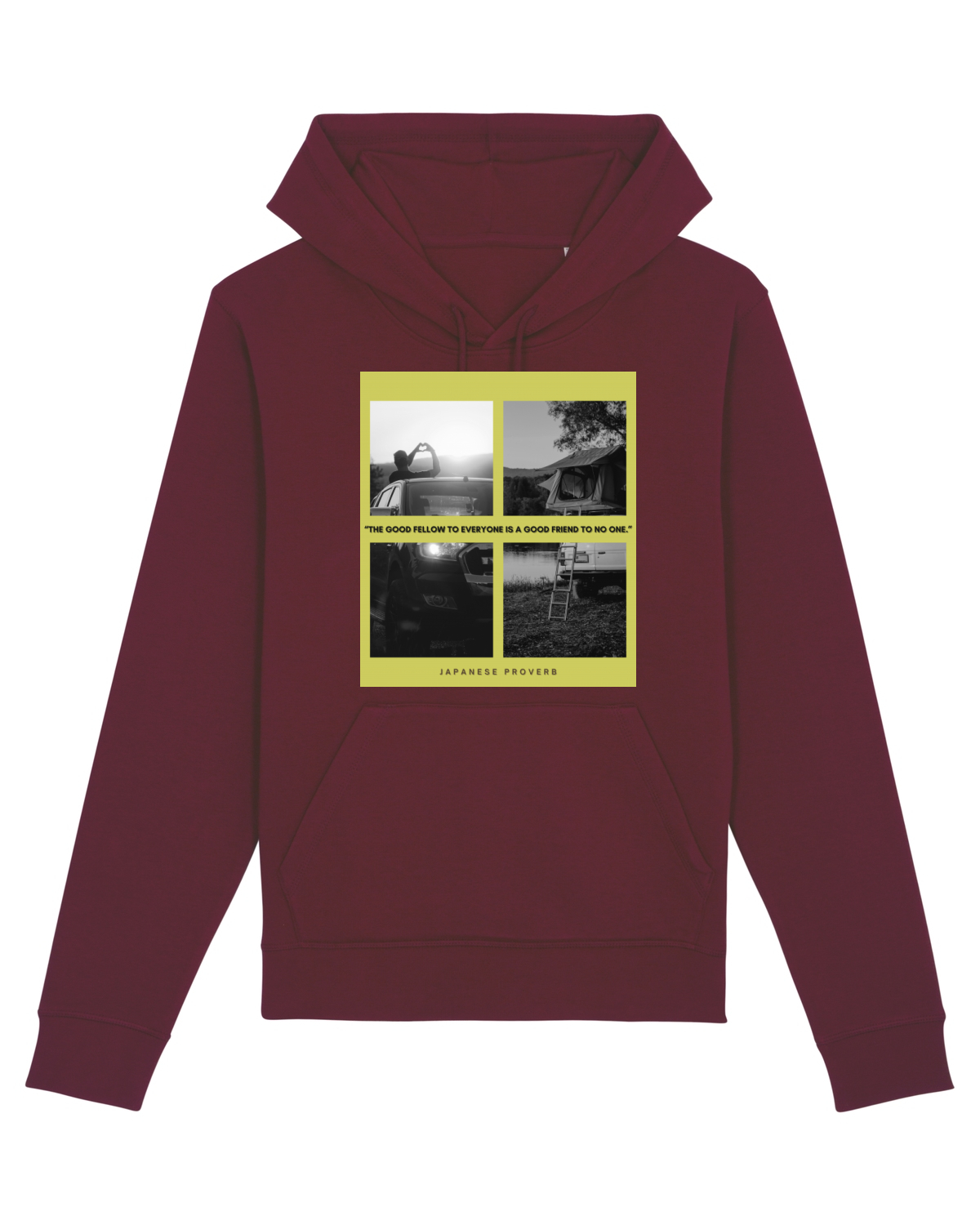 Hanorac Unisex Drummer Burgundy
