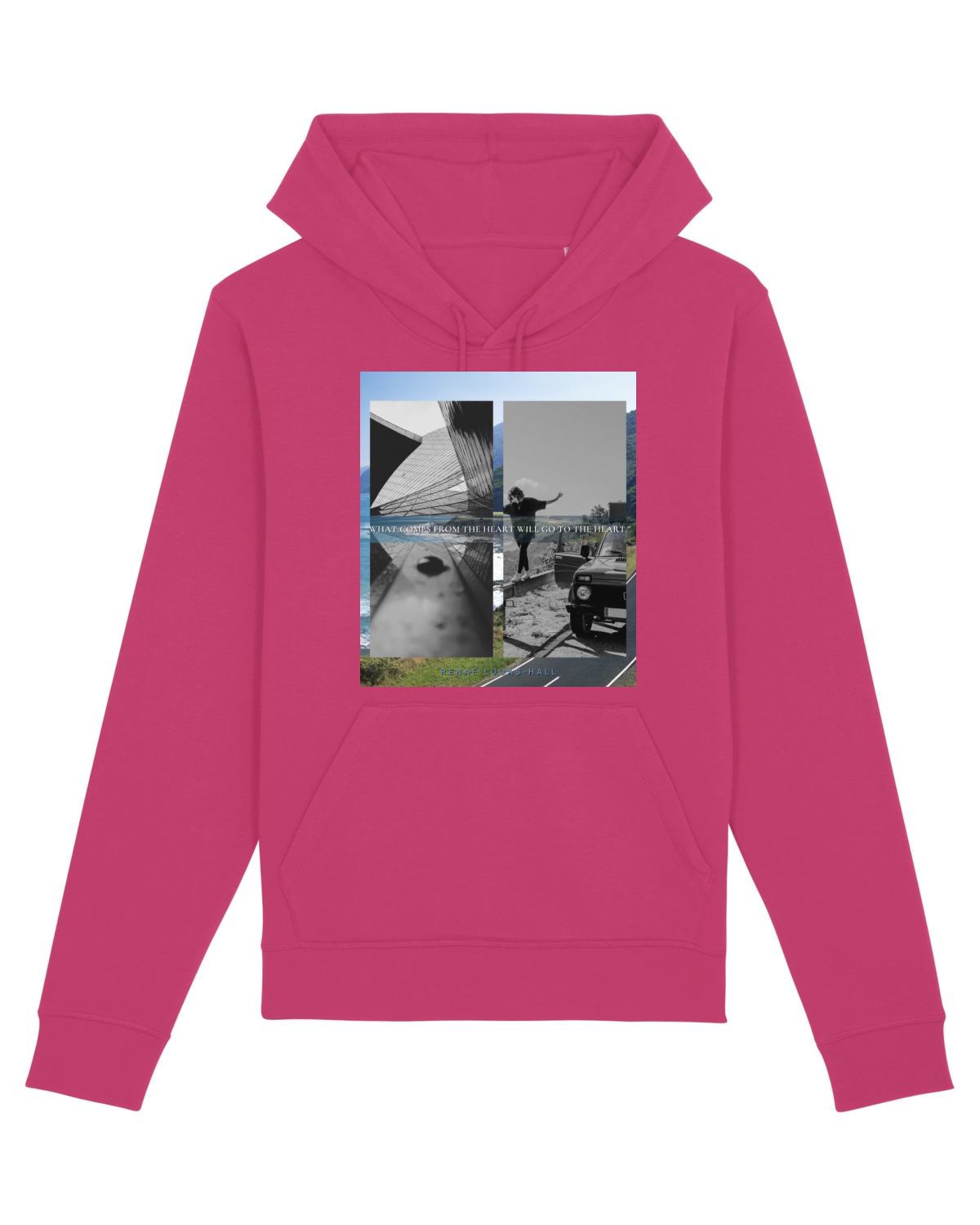 Hanorac Unisex Drummer Raspberry
