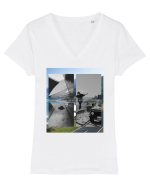 What Comes From The Heart Will Go To The Heart Tricou mânecă scurtă guler V Damă Evoker