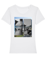 What Comes From The Heart Will Go To The Heart Tricou mânecă scurtă guler larg fitted Damă Expresser