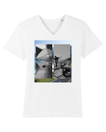What Comes From The Heart Will Go To The Heart Tricou mânecă scurtă guler V Bărbat Presenter