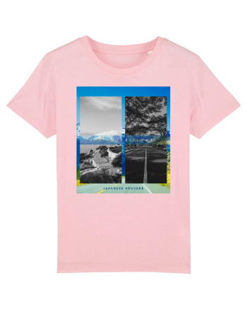 The Water Flows Cotton Pink