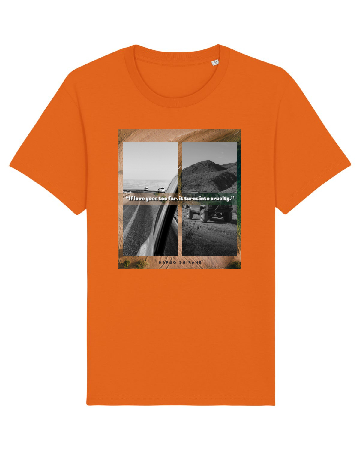 Tricou mânecă scurtă Unisex Rocker Bright Orange