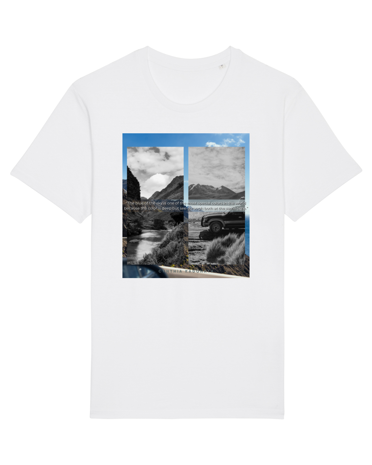 Tricou mânecă scurtă Unisex Rocker White