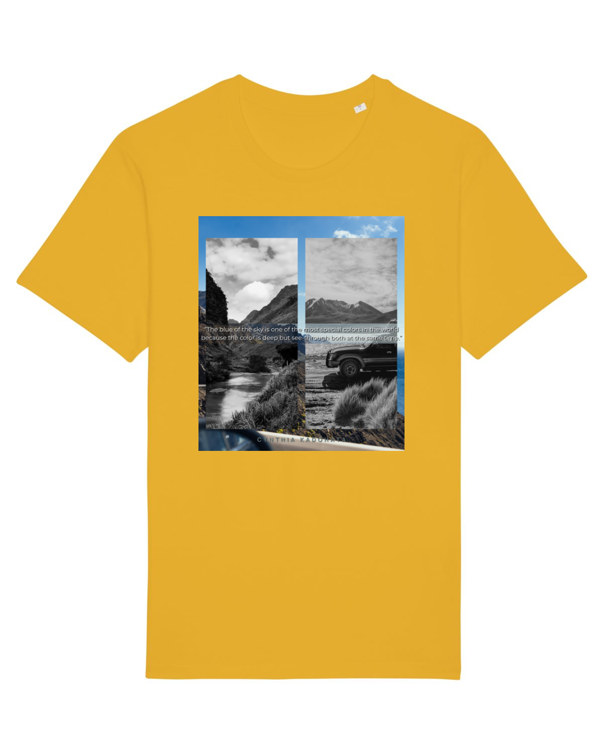 Tricou mânecă scurtă Unisex Rocker Spectra Yellow
