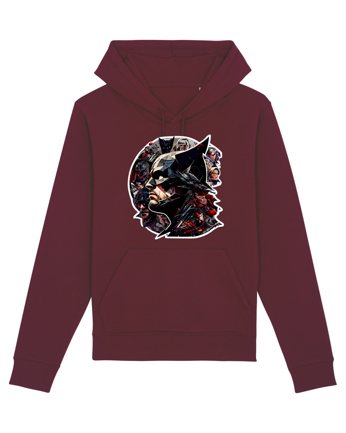 Hanorac Unisex Drummer Burgundy