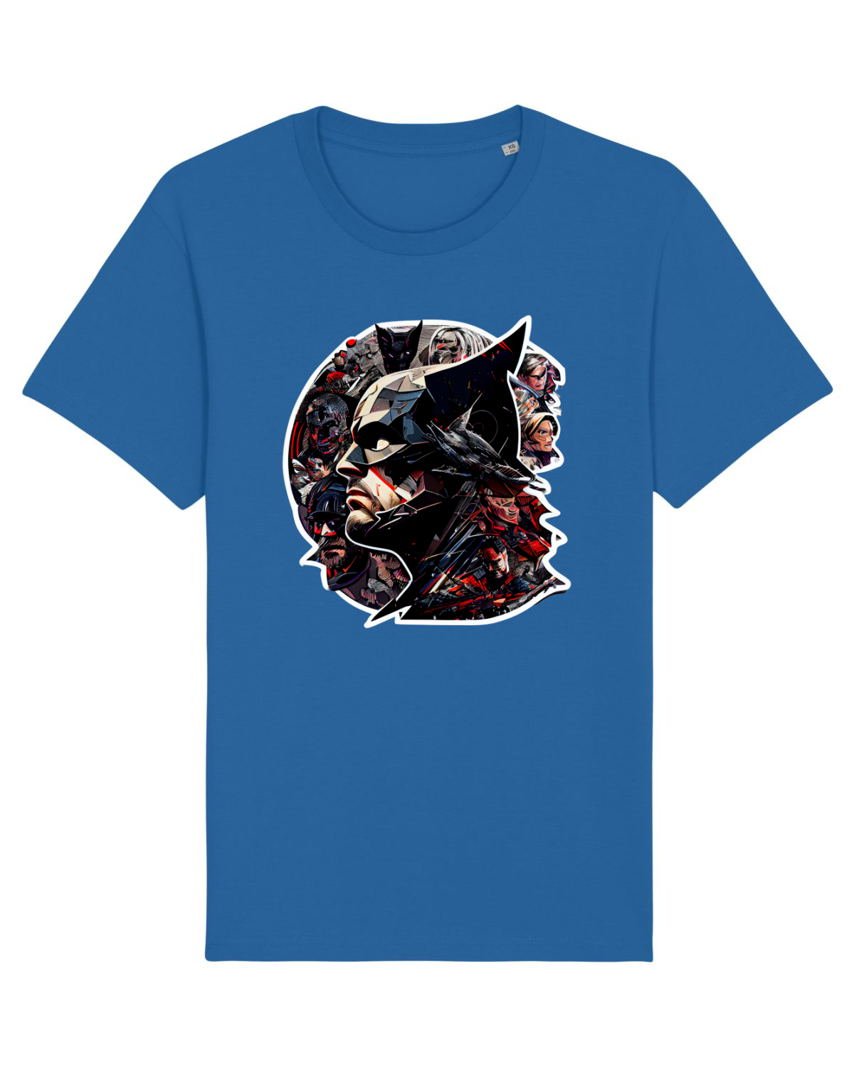 Tricou mânecă scurtă Unisex Rocker Royal Blue