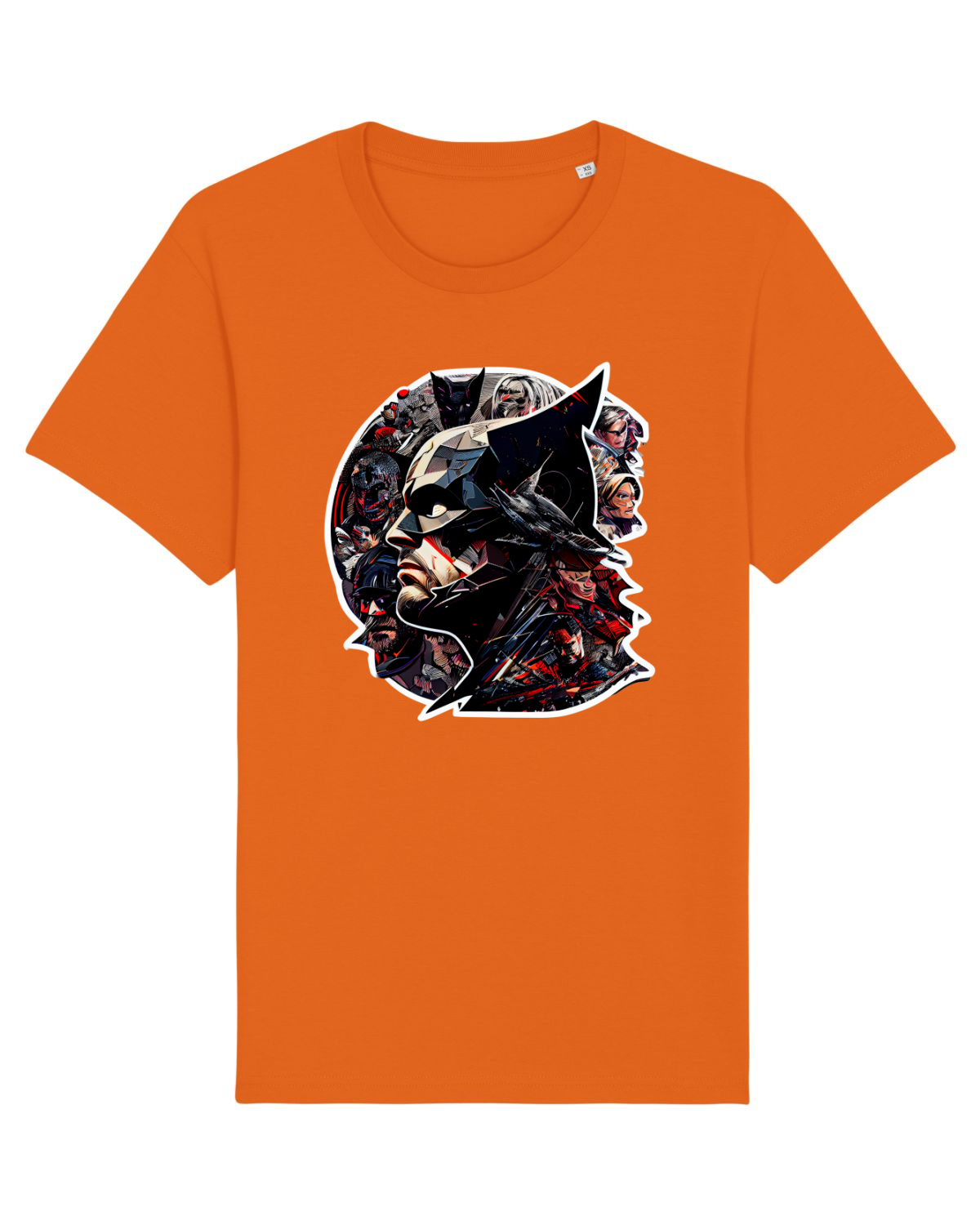 Tricou mânecă scurtă Unisex Rocker Bright Orange
