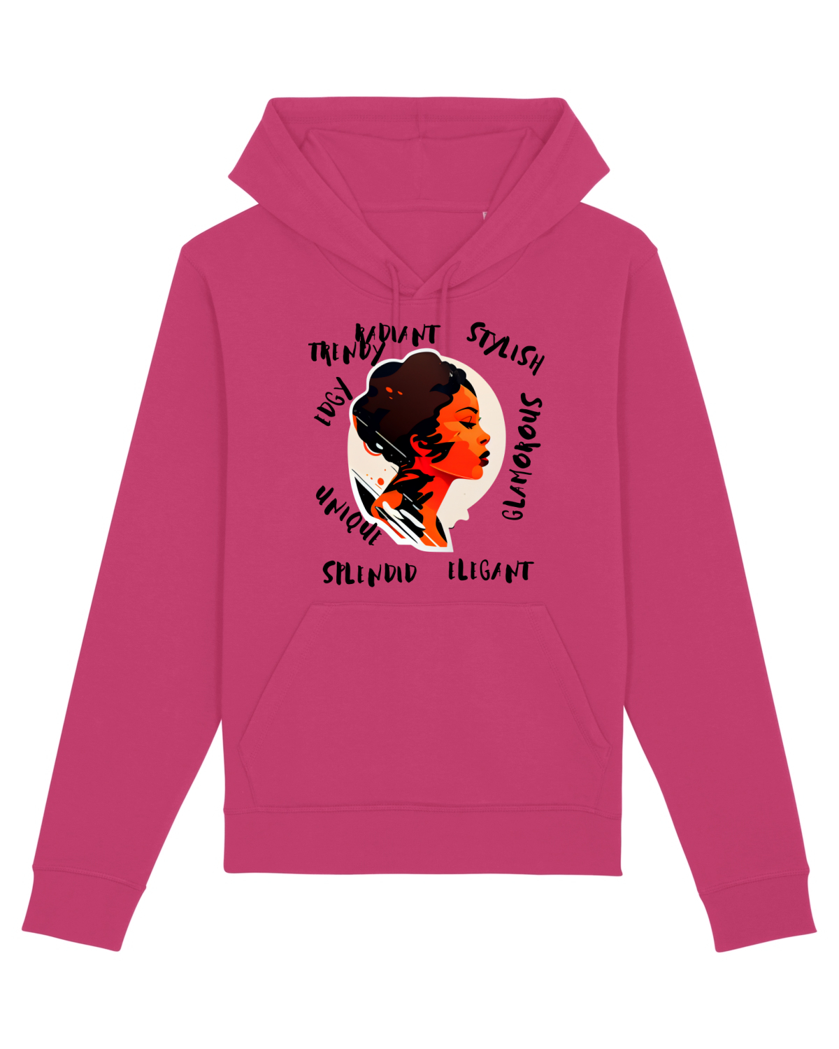 Hanorac Unisex Drummer Raspberry
