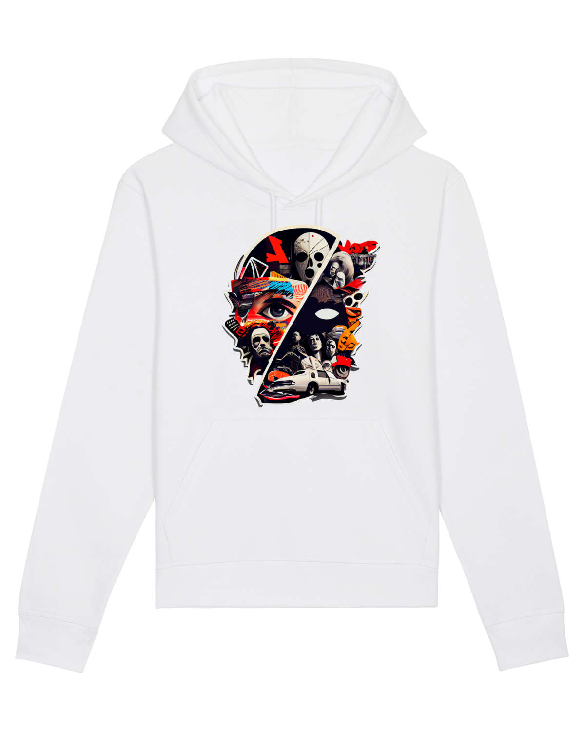 Hanorac Unisex Drummer White