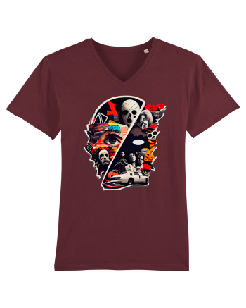Minimalist Design - V5 Burgundy