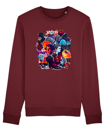 Minimalist Design - V7 Burgundy