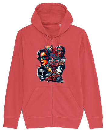 Minimalist Design - V8 Carmine Red