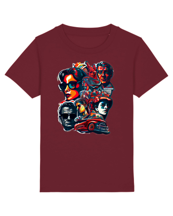 Minimalist Design - V8 Burgundy