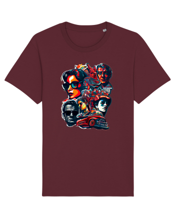 Minimalist Design - V8 Burgundy