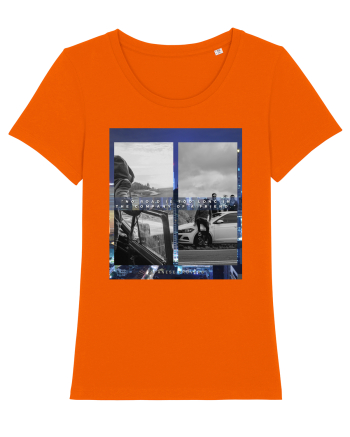 No Road Is Too Long In The Company Of A Friend Bright Orange