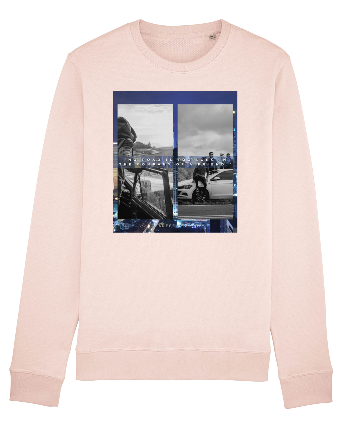 Bluză mânecă lungă Unisex Rise Candy Pink