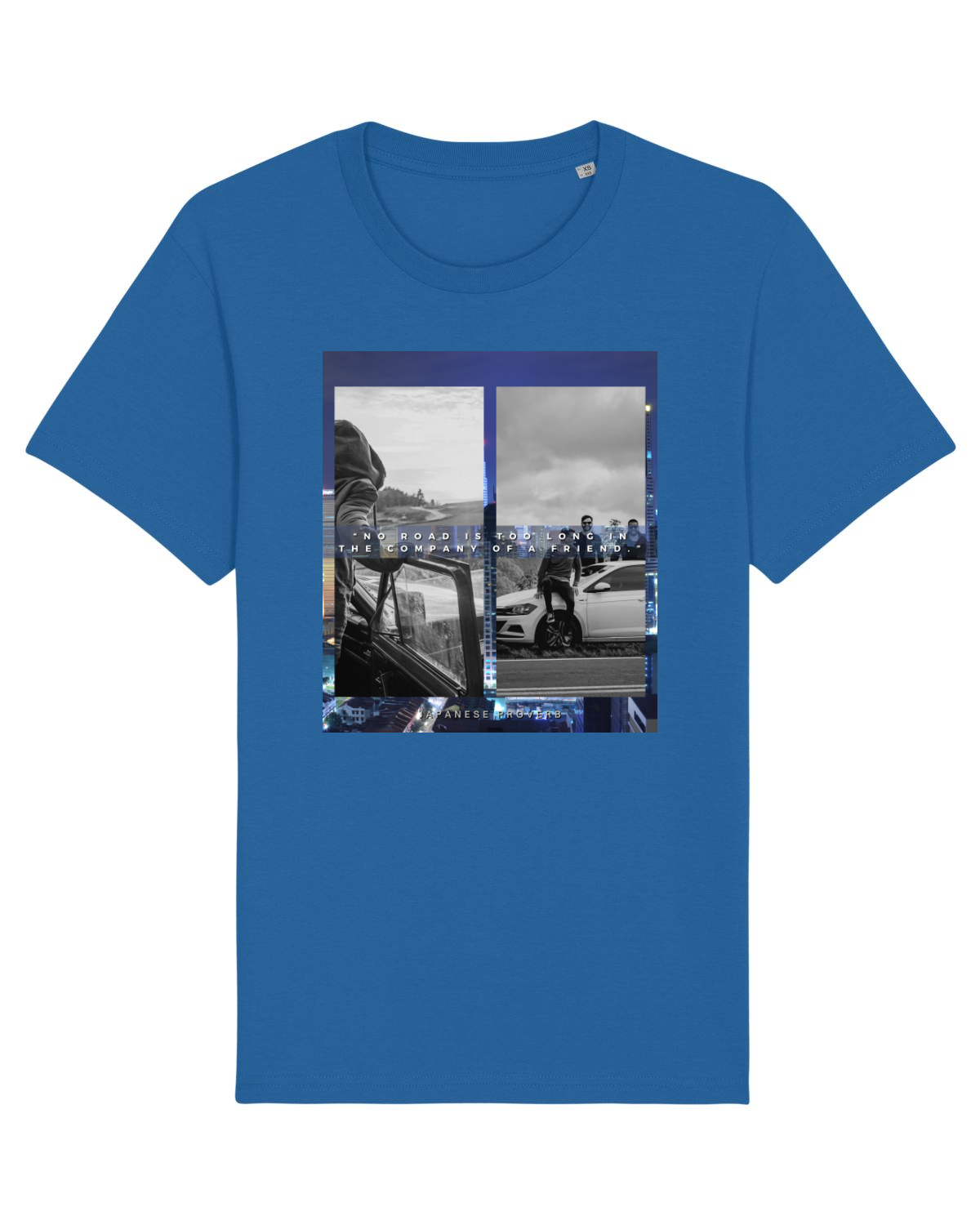 Tricou mânecă scurtă Unisex Rocker Royal Blue