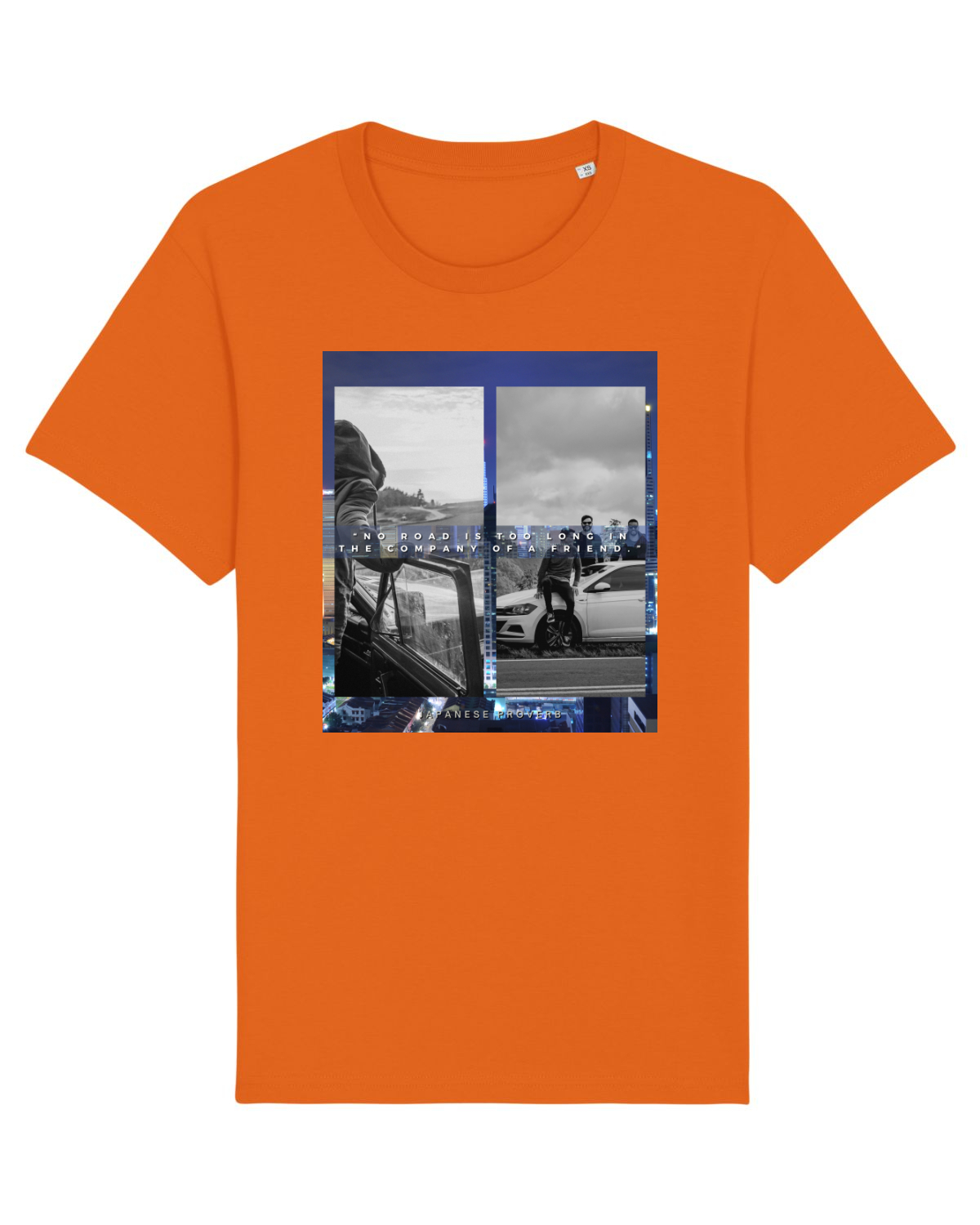 Tricou mânecă scurtă Unisex Rocker Bright Orange