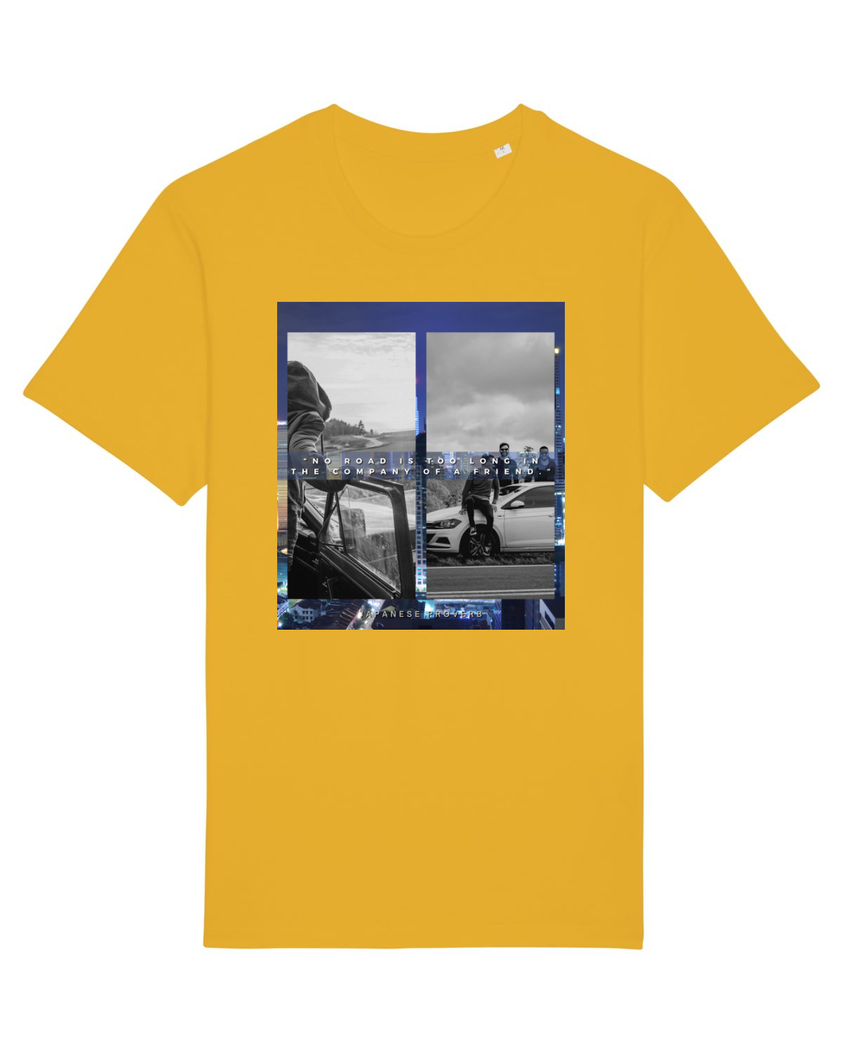 Tricou mânecă scurtă Unisex Rocker Spectra Yellow