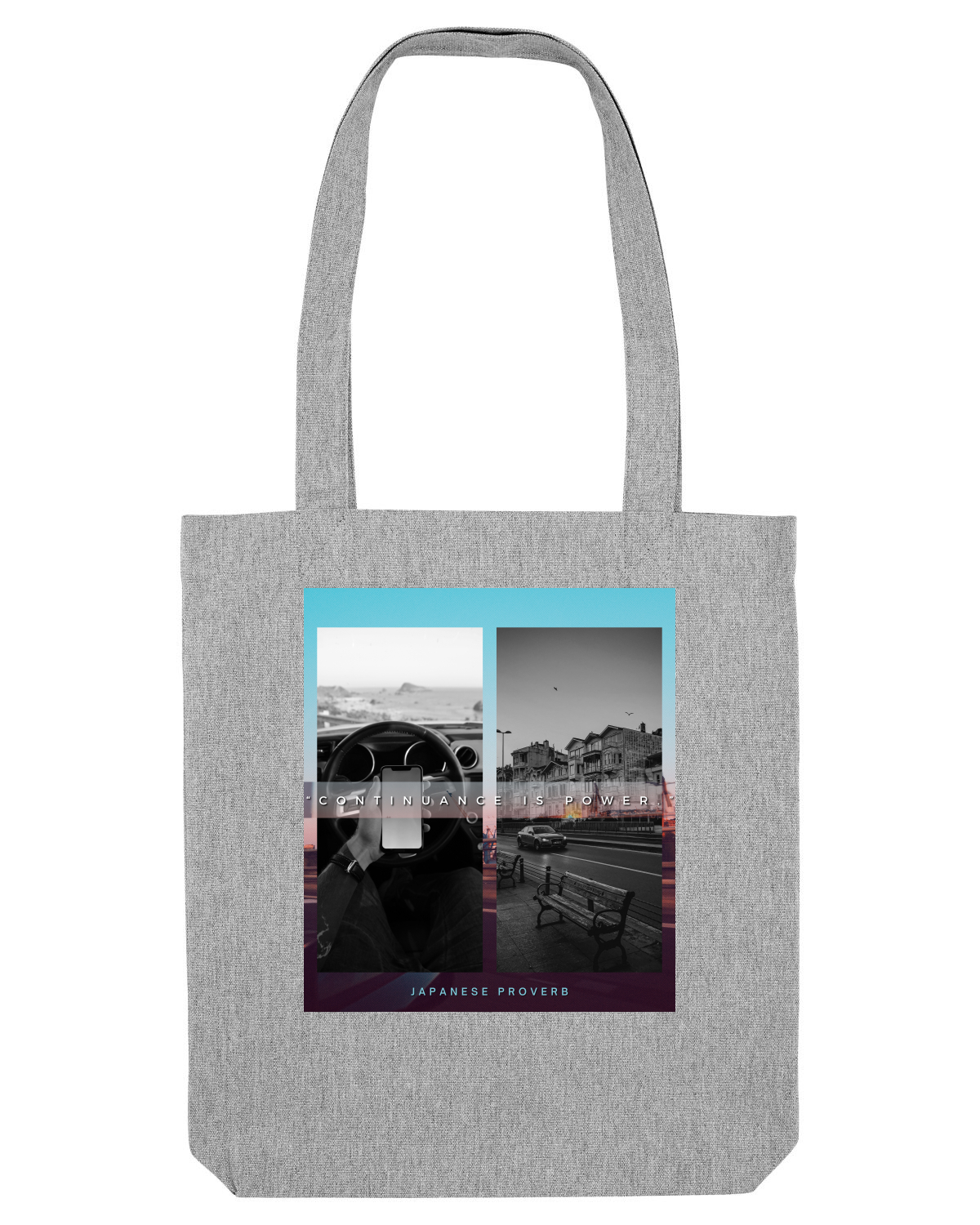 Sacoșă textilă Heather Grey