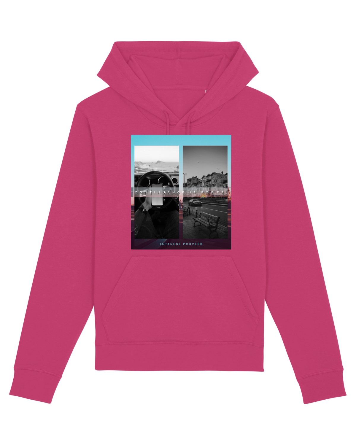 Hanorac Unisex Drummer Raspberry