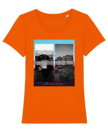 Continuance Is Power Bright Orange
