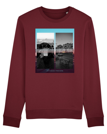 Continuance Is Power Burgundy