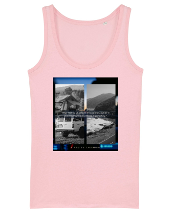 What Each Of Us Believes In Is Up To Us Cotton Pink