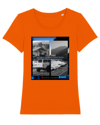 What Each Of Us Believes In Is Up To Us Bright Orange