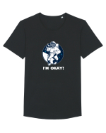 ASTRONAUT Tricou mânecă scurtă guler larg Bărbat Skater