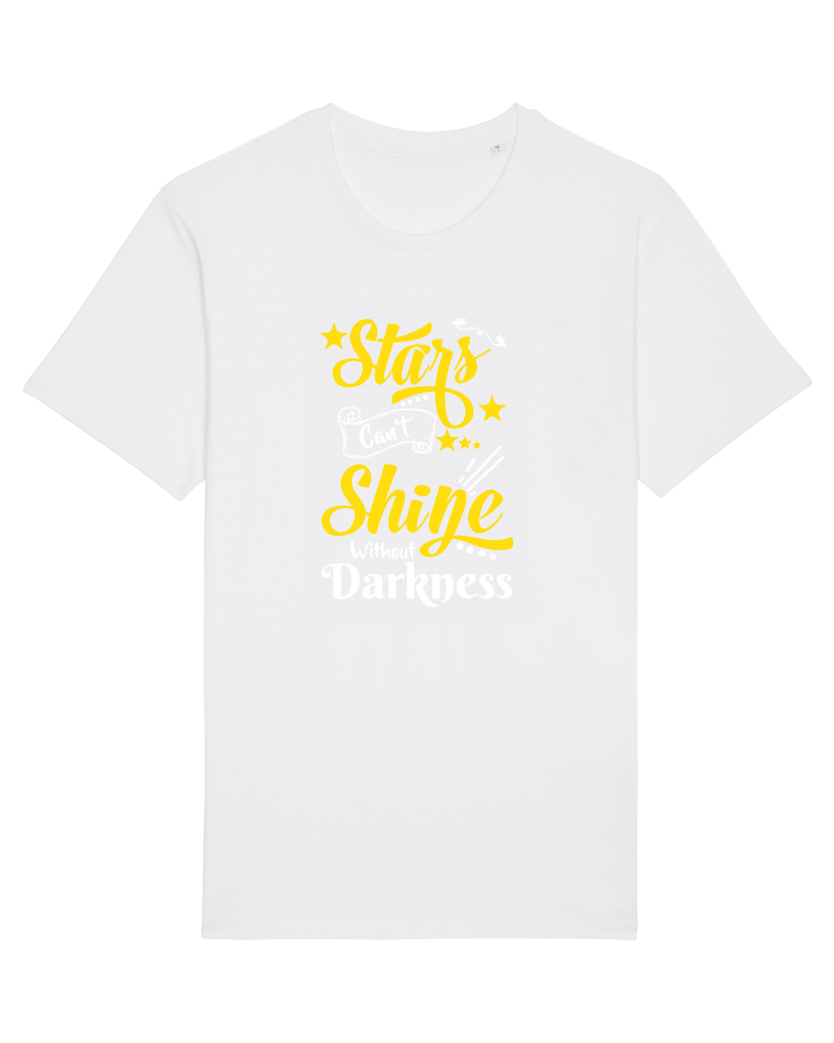 Tricou mânecă scurtă Unisex Rocker White