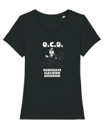 OCD Tricou mânecă scurtă guler larg fitted Damă Expresser