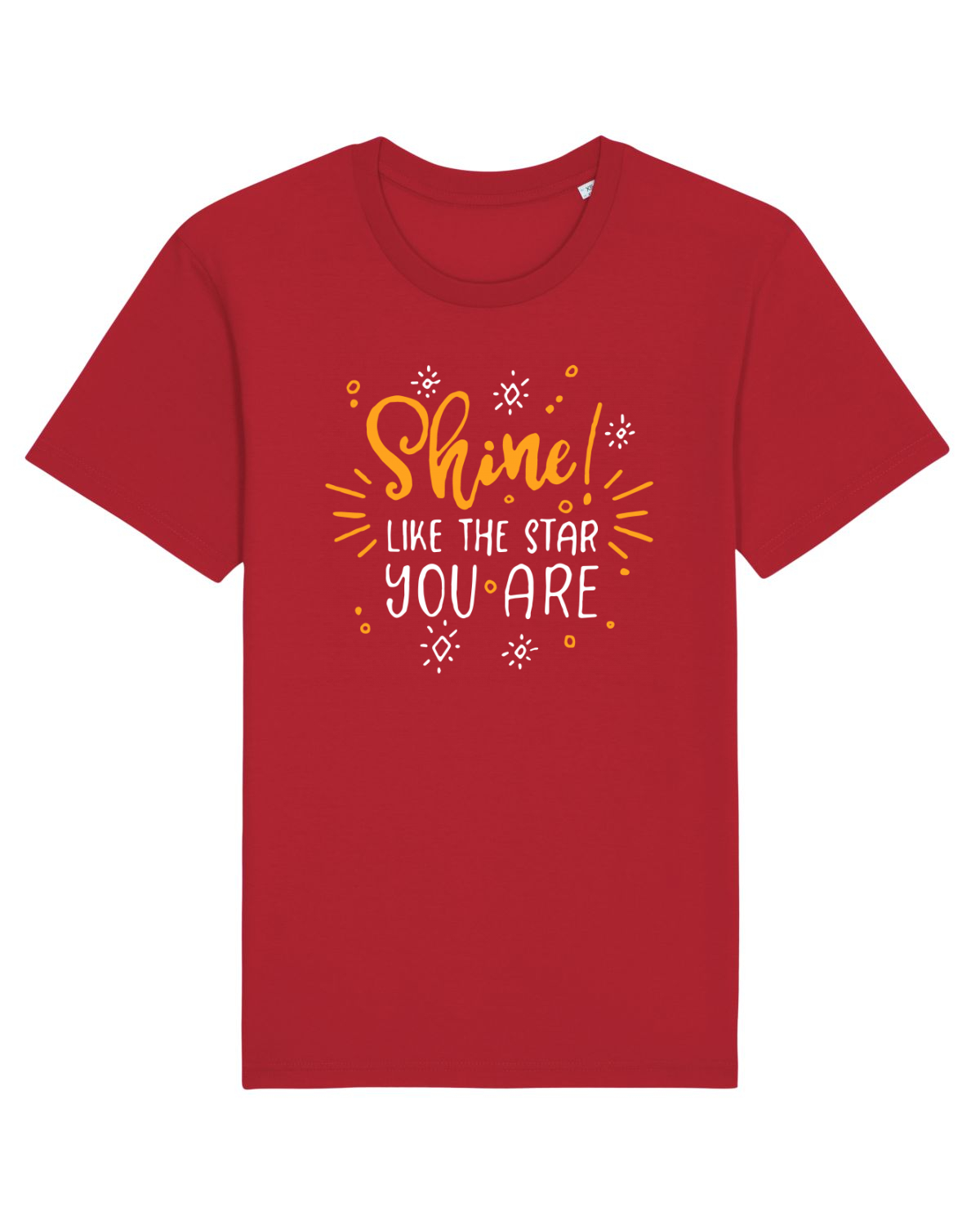 Tricou mânecă scurtă Unisex Rocker Red