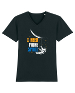 SPACE Tricou mânecă scurtă guler V Bărbat Presenter