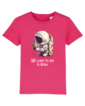 Space Easter - 100 ways to dye in space Raspberry