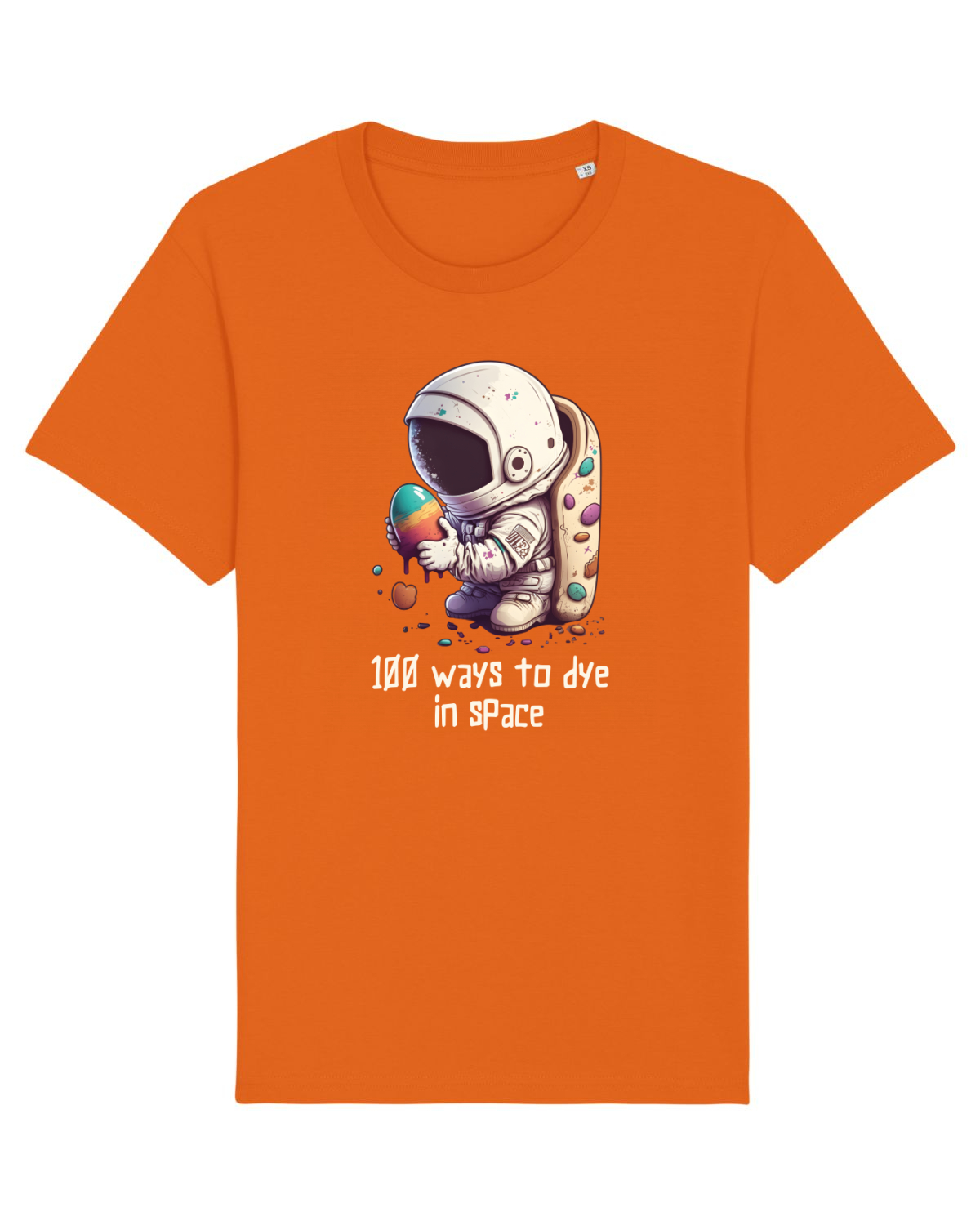 Tricou mânecă scurtă Unisex Rocker Bright Orange
