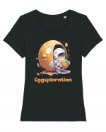 Space Easter - Eggsploration Tricou mânecă scurtă guler larg fitted Damă Expresser