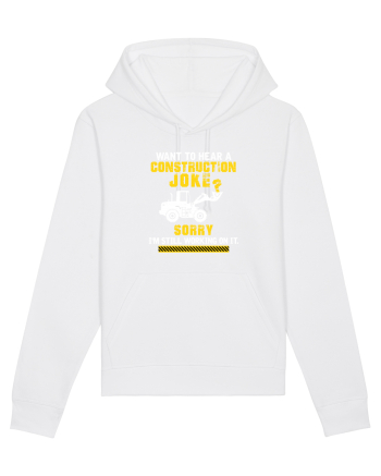 Construction Joke White
