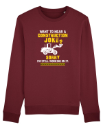 Construction Joke Bluză mânecă lungă Unisex Rise