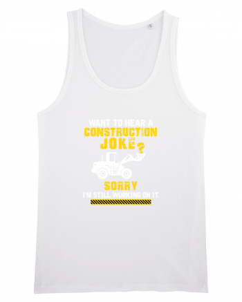 Construction Joke White