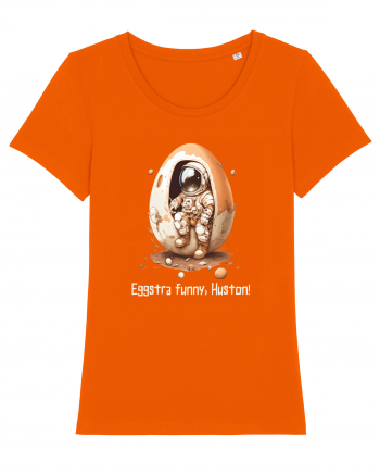 Space Easter - Eggstra funny Bright Orange