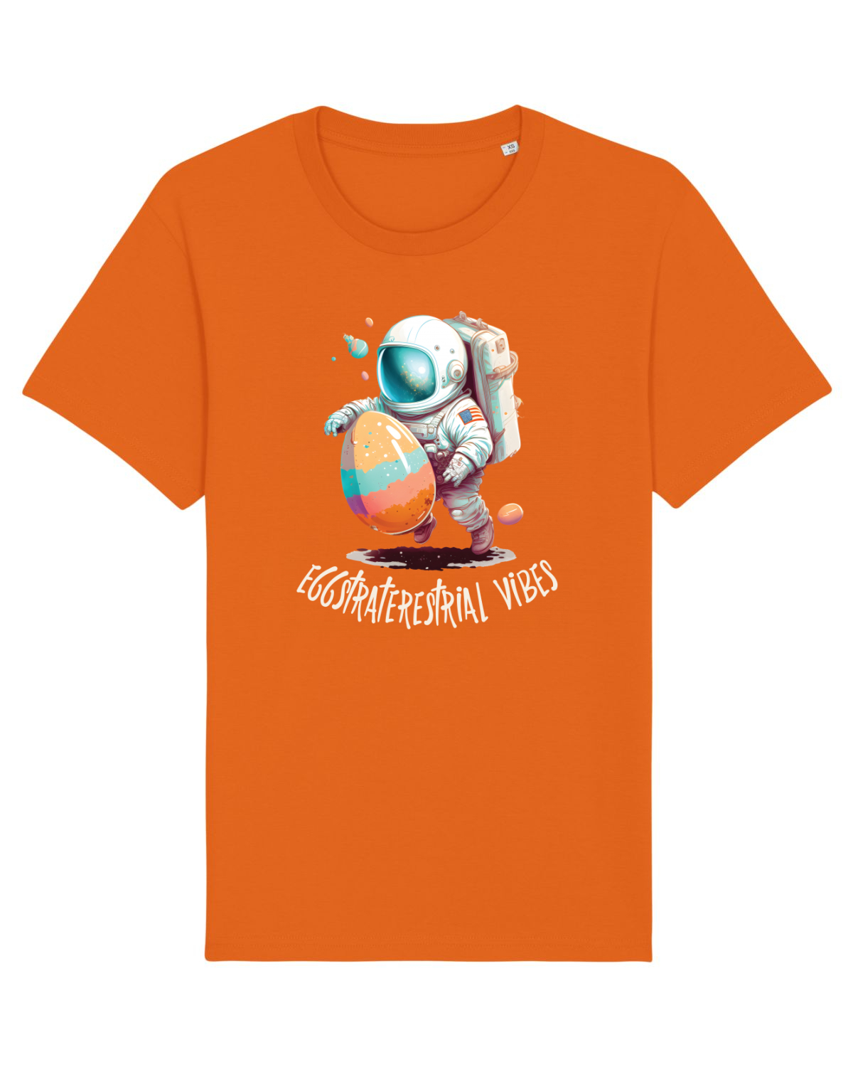Tricou mânecă scurtă Unisex Rocker Bright Orange