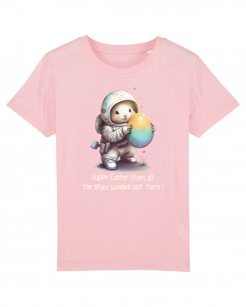 Space Easter - Happy Easter from all the space bunnies Cotton Pink