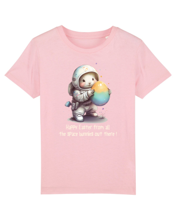 Space Easter - Happy Easter from all the space bunnies Cotton Pink