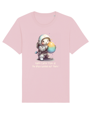 Space Easter - Happy Easter from all the space bunnies Cotton Pink