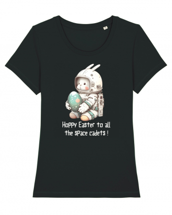 Space Easter - Hoppy Easter to all the space cadets Black